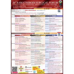 ปาฐกถาเปรม บุรี ครั้งที่ 21 และ 20th Ramathibodi Surgical Forum