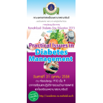 Ramathibodi Diabetes Day Education ครั้งที่ 11 "Practical Issues in Diabetes Management" 